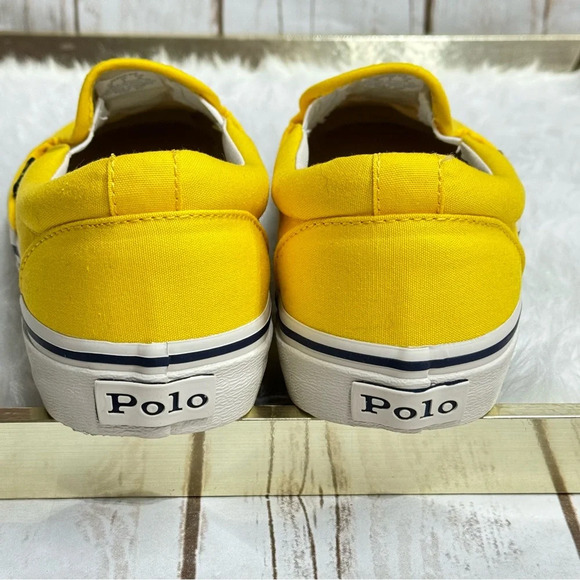 Polo Ralph Lauren Polo Bear Keaton Slip on Shoes New - Picture 5 of 9